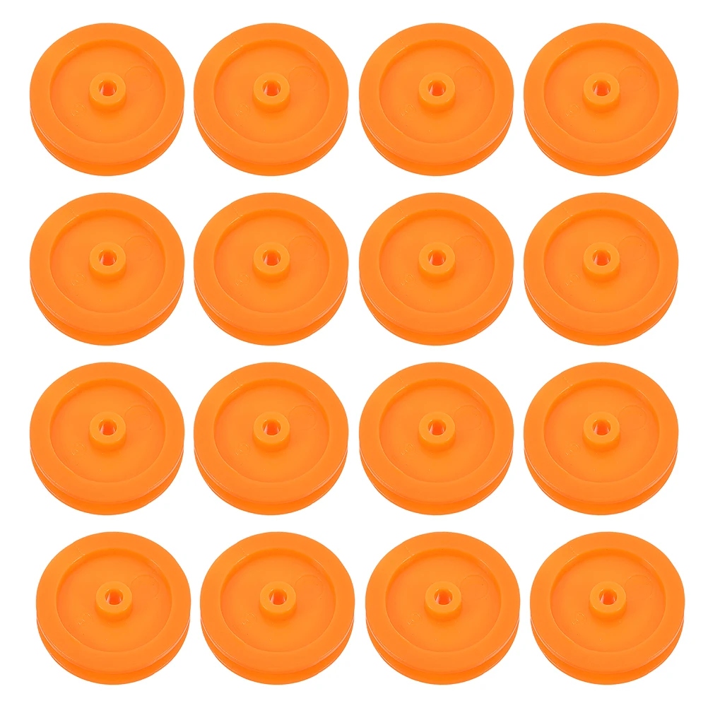 Sostituzione della trasmissione leggera e liscia dell'ingranaggio della puleggia in plastica da 50 pezzi per componenti dell'aereo per auto RC fai-da-te