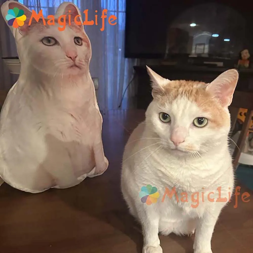 Almohada 3D personalizada para mascotas, regalo conmemorativo para perros y gatos, regalo para amantes de las mascotas