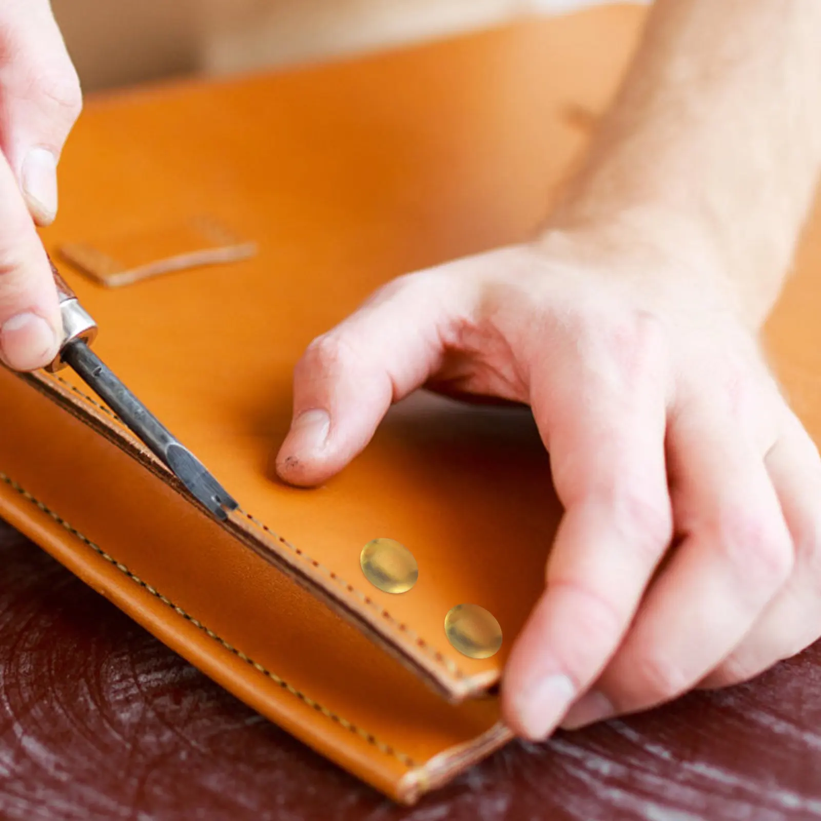 

2 шт. крепежных винтов из титанового сплава с никелевым покрытием, высокопрочные сменные элементы для ремней, книг, скрапбукинга, фотоальбомов