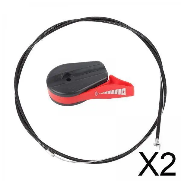 

2 троса газа с рычагом управления для газонокосилки, 65 дюймов