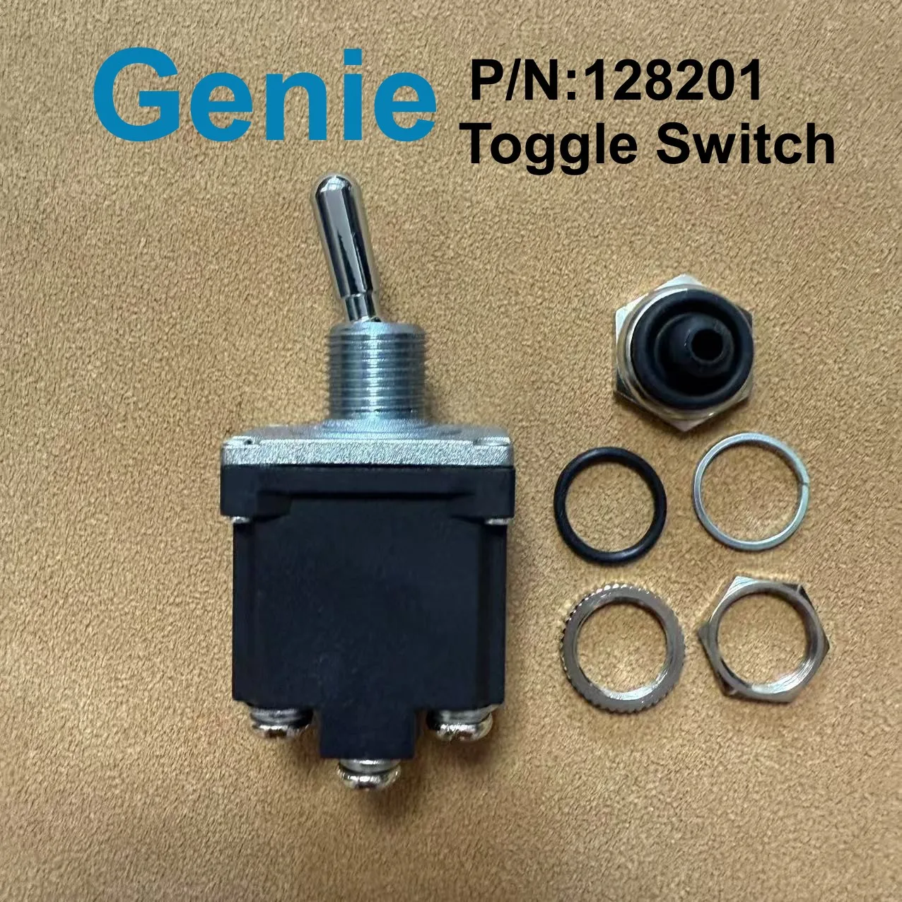 

128201GT GE-128201 Toggle Switch Compatible with Genie Lifts Used Industrial Equipment Part