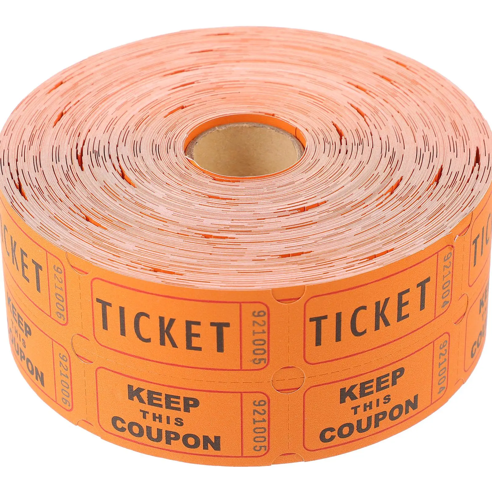 Lottery Raffle Tickets Prize Game Vouchers Labels Concert Paper Universal Event Coupon