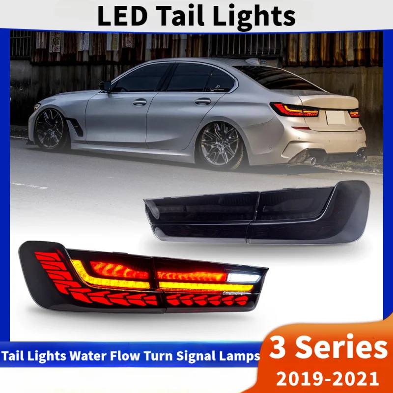 

Suitable for Bmw 3 Series G20 G28 Dragon Scale Taillight Assembly LEDFlowing Water Taillight Modification