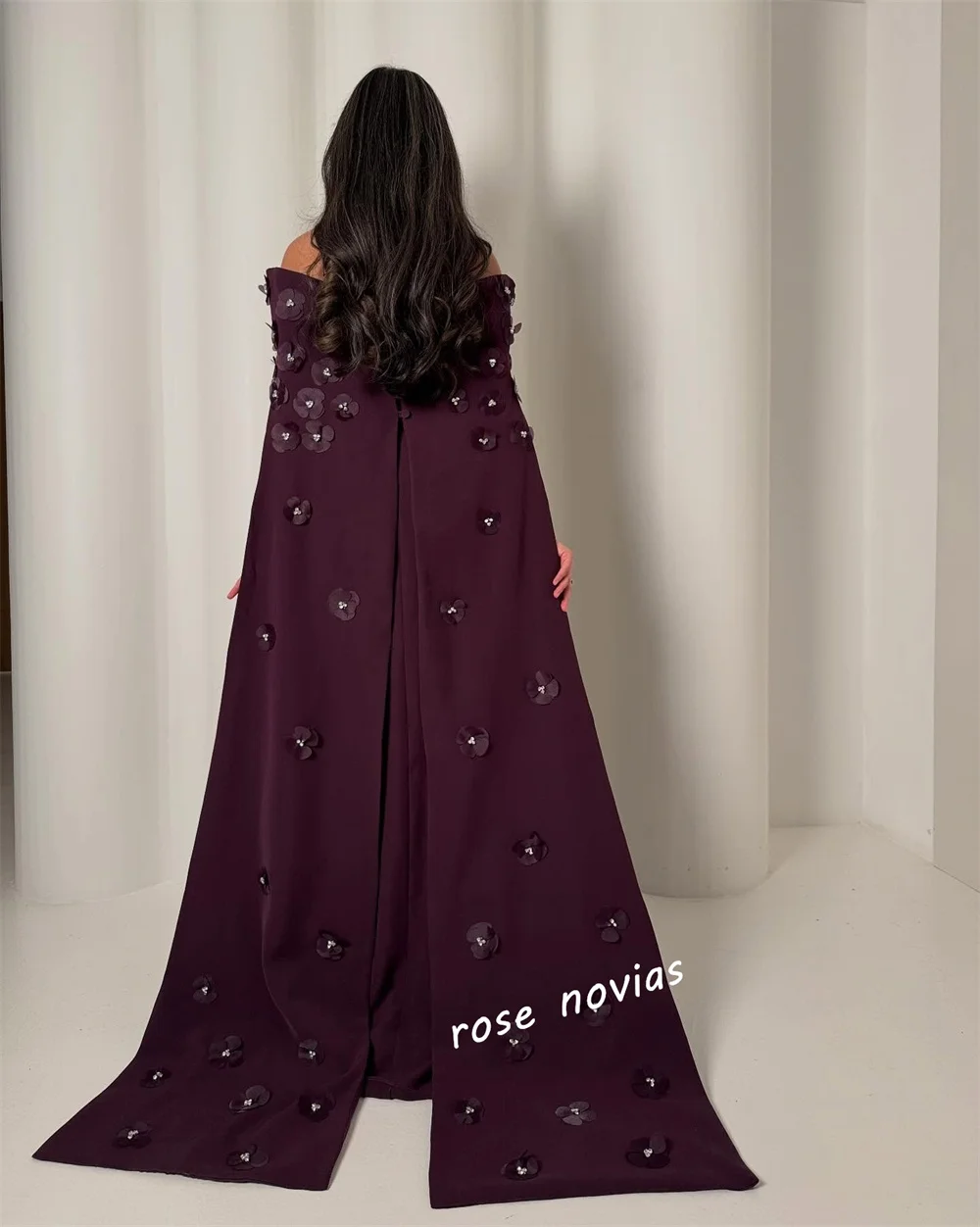 맞춤형 고품질 아플리케 오프숄더 롱 숄 사우디아라비아 정장 이브닝 드레스 맞춤형 파티 가운