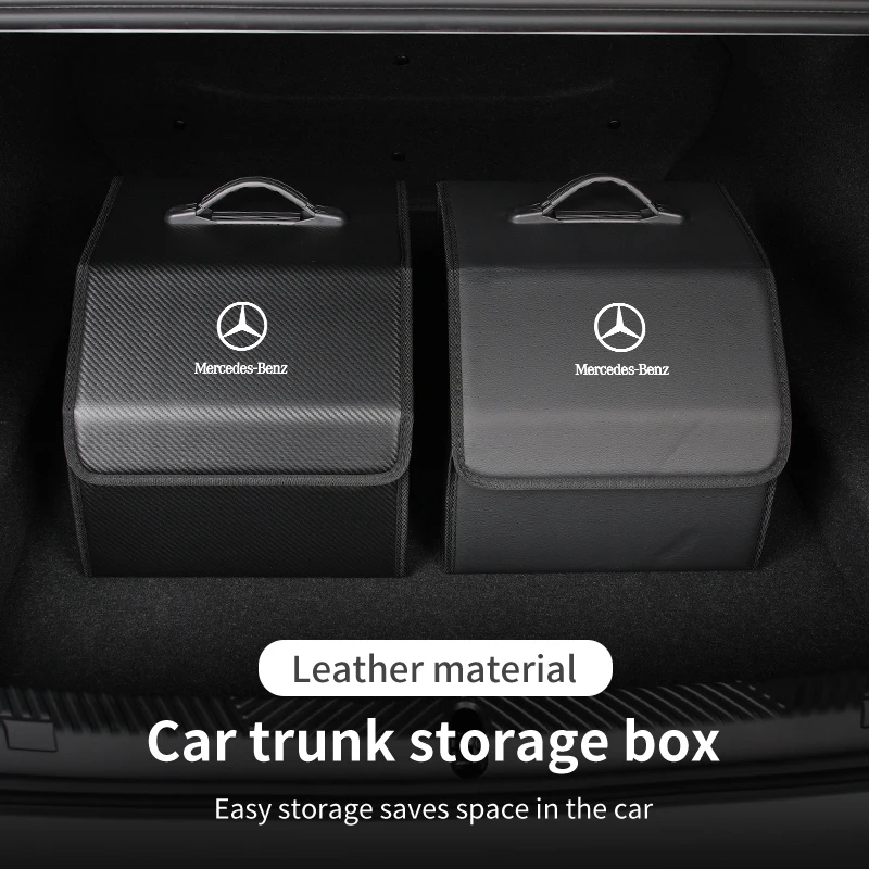 Car Trunk Storage Box Organizer Stowing Tidying Container Bag For Mercedes Benz AMG A B C E S Class A180 CLK CLA GLE W212 C200