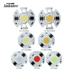 5 sztuk czip LED COB lampa 3W 5W 7W 10W 12W AC110V 220V wejście inteligentny IC dla DIY reflektor LED kryty downlight spotlight