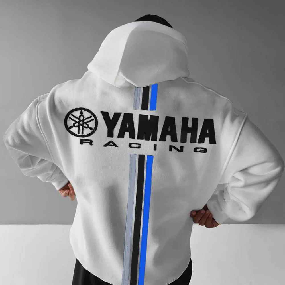 2026 جديد ياماها جديد الخريف والشتاء القطن مقنعين البلوز الرجال والنساء المتضخم مريحة ودافئة هدية الكريسماس