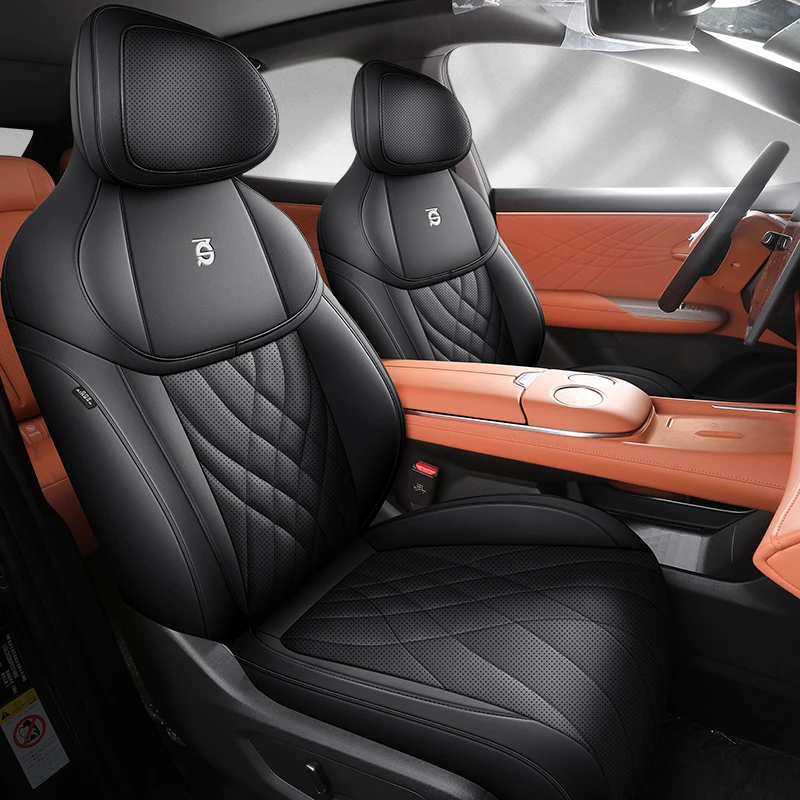 Custom Fit Car Accessories Seat Covers Leather Specific for Changan Deepal S7 S07 EV 2023 with Front and Rear Full Set 5 Seats