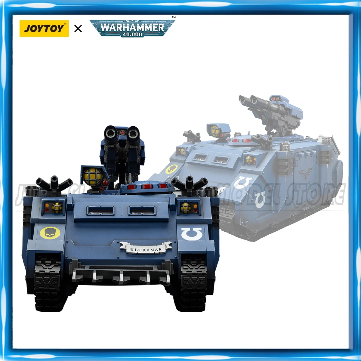 

[Предзаказ] JOYTOY Warhammer 40K 1/18 Ультрамарины Razorback с двойной лактоновой аниме фигурки игрушки