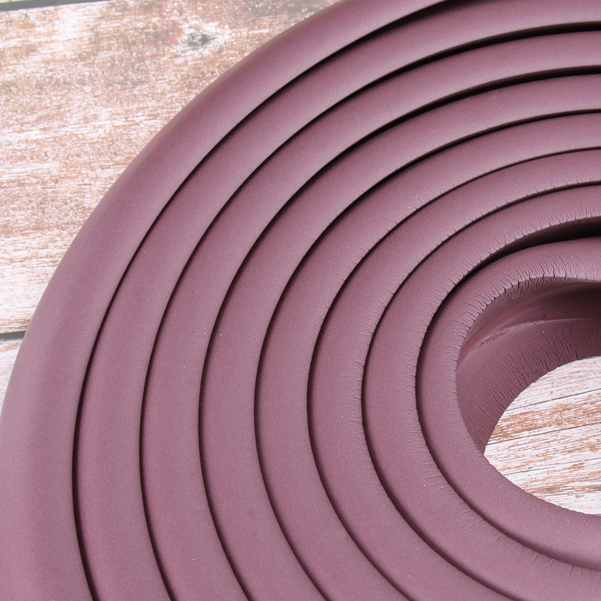 1 لفة 5 متر المضادة للتصادم الوفير قطاع سميكة السلامة واقي للحواف لزوايا الأثاث الطفل التدقيق حماية غطاء زاوية الطاولة #6