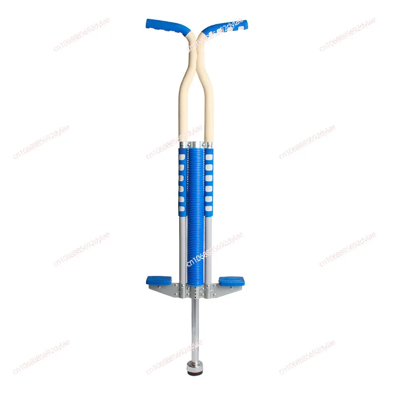 PN098 Double  Jumping Children Jumping Pole Stick Bouncing Pole Adults Steel Pipe Jumping Stilts Teenagers Stick