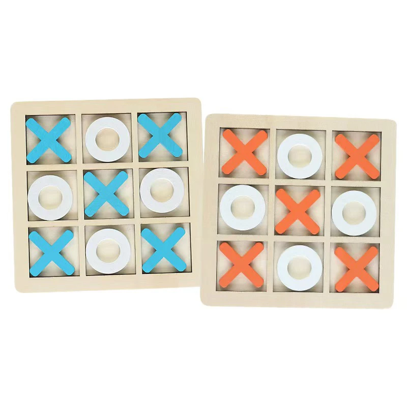 

1 шт. деревянная настольная игрушка Tic Tac Toe для взрослых и детей, игра для путешествий, декор игровой комнаты, семейные романтические декоративные детали XO