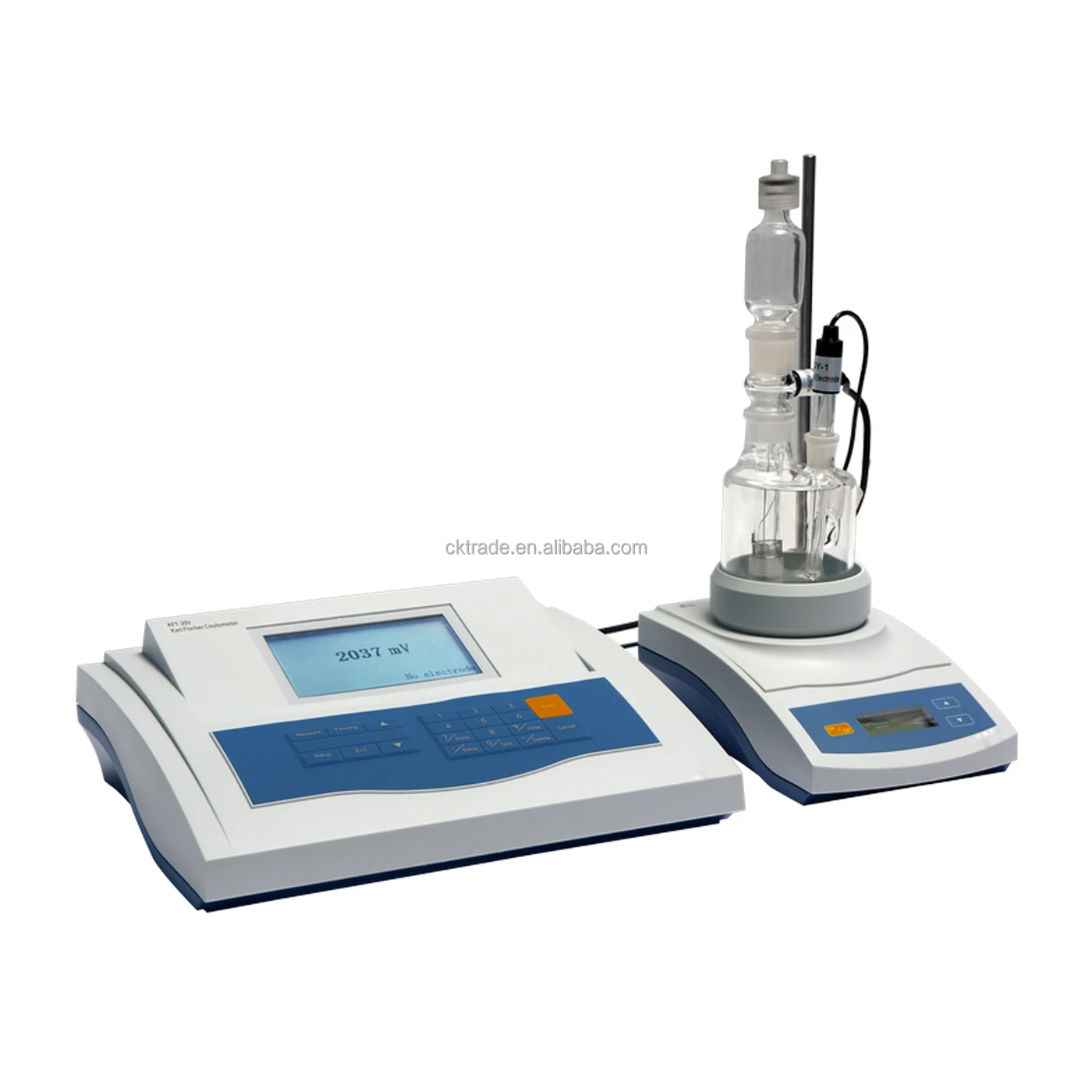 CHINCAN KFT-20V Karl Fischer Coulometer Potential Titrator with LCD Display