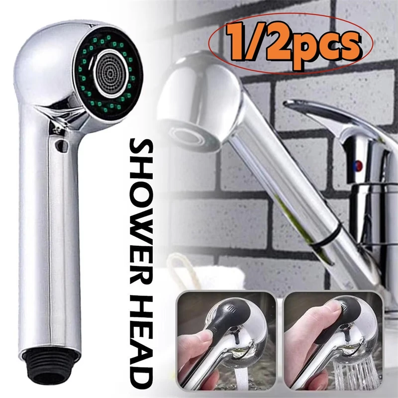 

1/2pcsKitchen Faucet Pull-out Sprinkler Head Accessories Basin Nozzle Spash-proof Head Pull-out Telescopic Sprinkler Head Shower