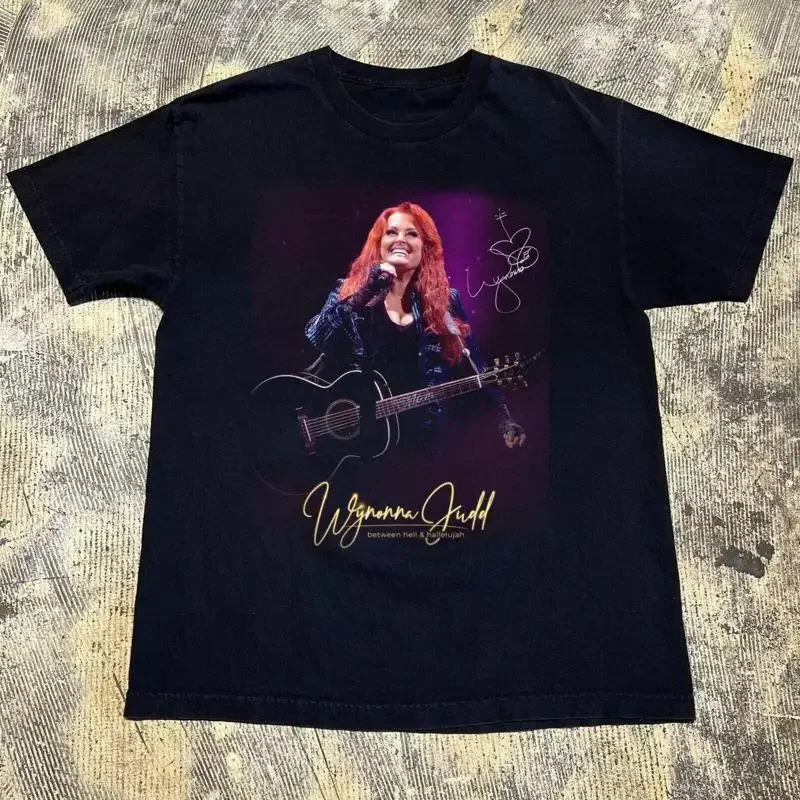 Wynonna Judd Between Hell and Hallelujah T Shirt Ultra Soft Fabric S 4XL