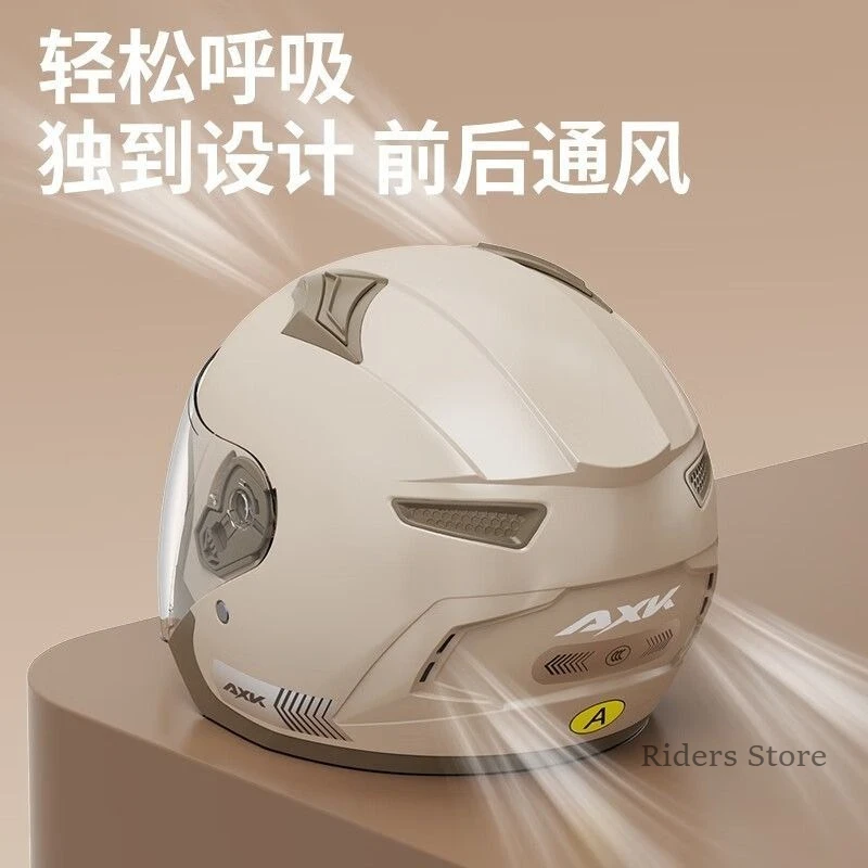 Large Size 3C Certified Dual Visor Helmet, Winter Warm Safety Helmet for Men Women, All Season Universal for Electric Bike