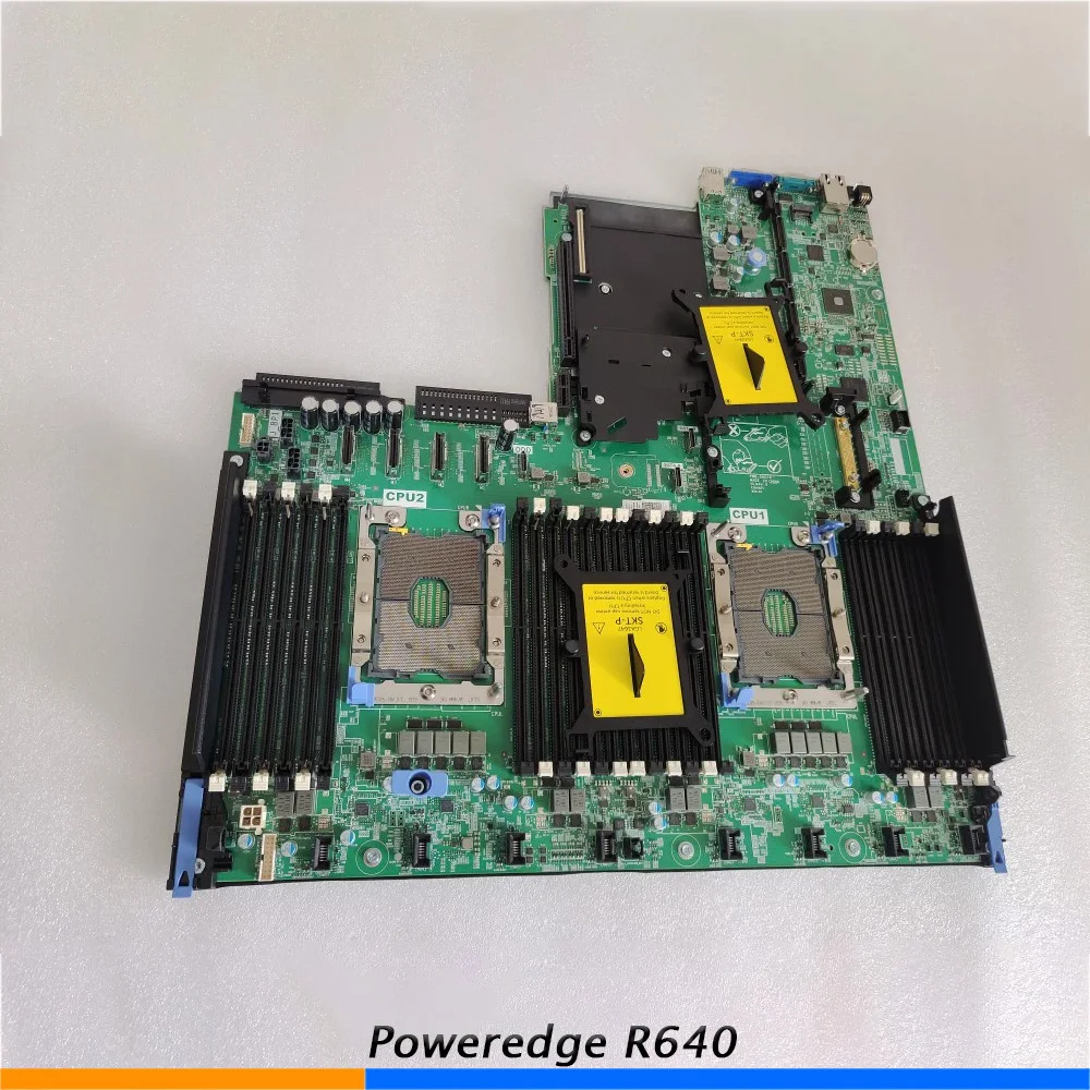 Server Motherboard For Dell PowerEdge R640 6G98X 1YM03 RJCR7 DY2X0 System Board