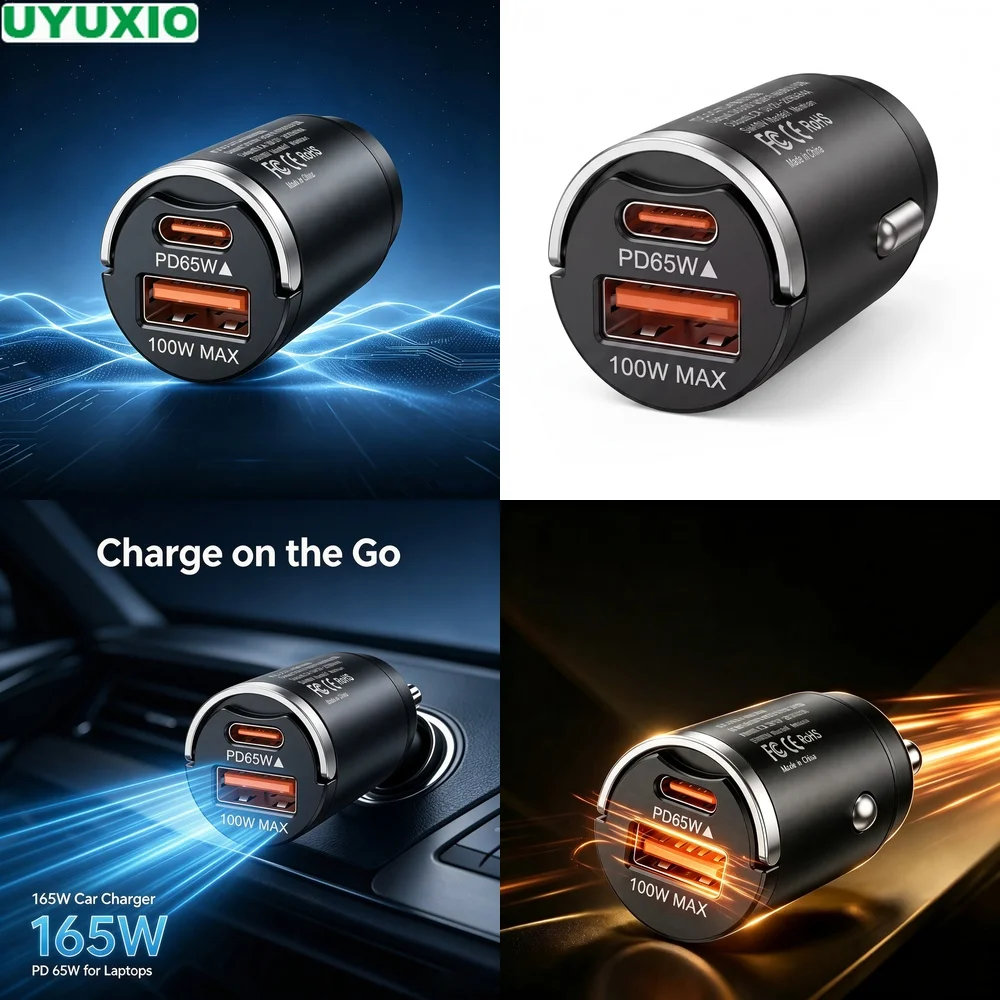 carregador-de-viagem-para-carro-165w-com-usb-c-65w-e-usb-a-100w-carregamento-duplo-corpo-compacto-em-liga-de-zinco-para-telefones-tablets-laptops-e-gps