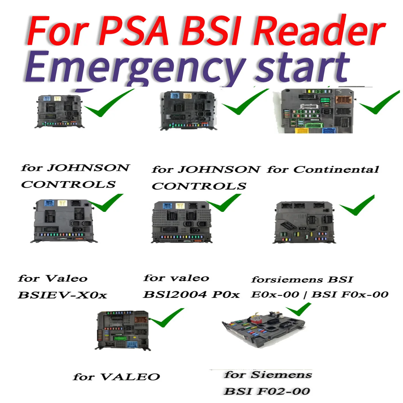 Zdjęcie 7: Narzędzie awaryjne dla ślusarzy samochodowych do PSA Peugeot Boxer CAN Immo Emulator 3-w-1 Czytnik kodów Immo do warsztatu, do zabezpieczeń samochodowych