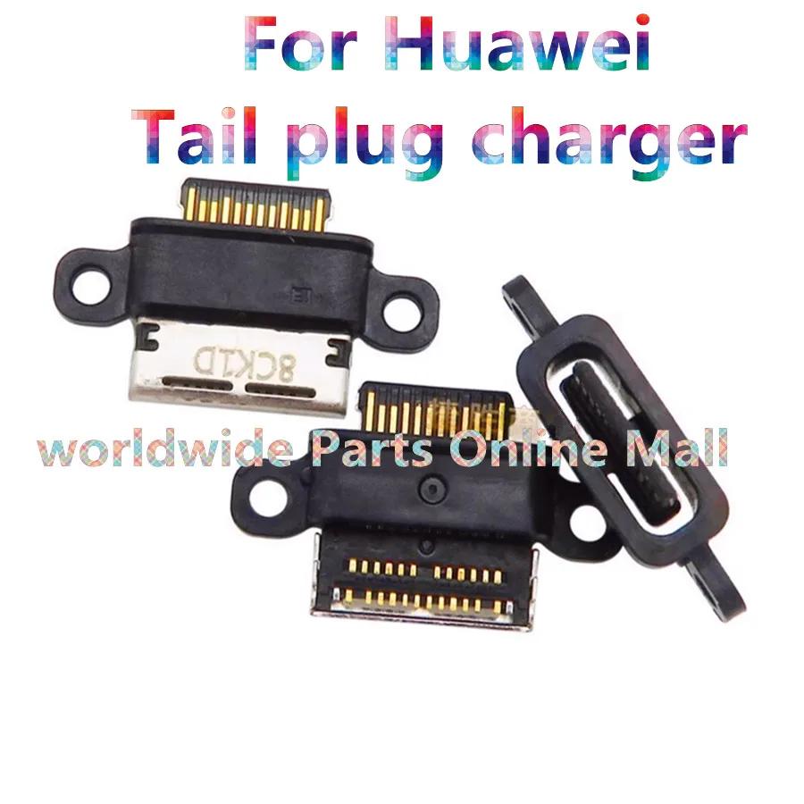 10pcs-200pcs For Huawei Mate20X P30 P40  P50 Mate30 Mate40 Nov6SE  Honor V20 30pro USB Charging Connector Plug Dock Socket Port