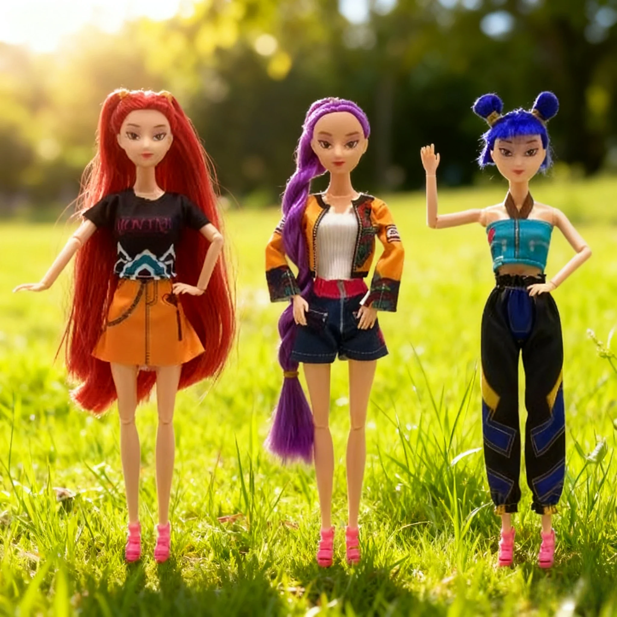 

НОВЫЕ игрушки для кукол Kpop Охотники на демонов Фигурка Игрушка Руми Мира Зои Красивая принцесса Куклы для маленьких девочек Пластиковая игрушка «сделай сам» для девочек