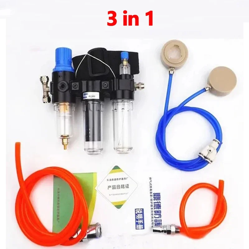 Hot Three-In-One Function Supplied Air Fed Industry Respirator System 6800 Full Face Gas Mask Respirator