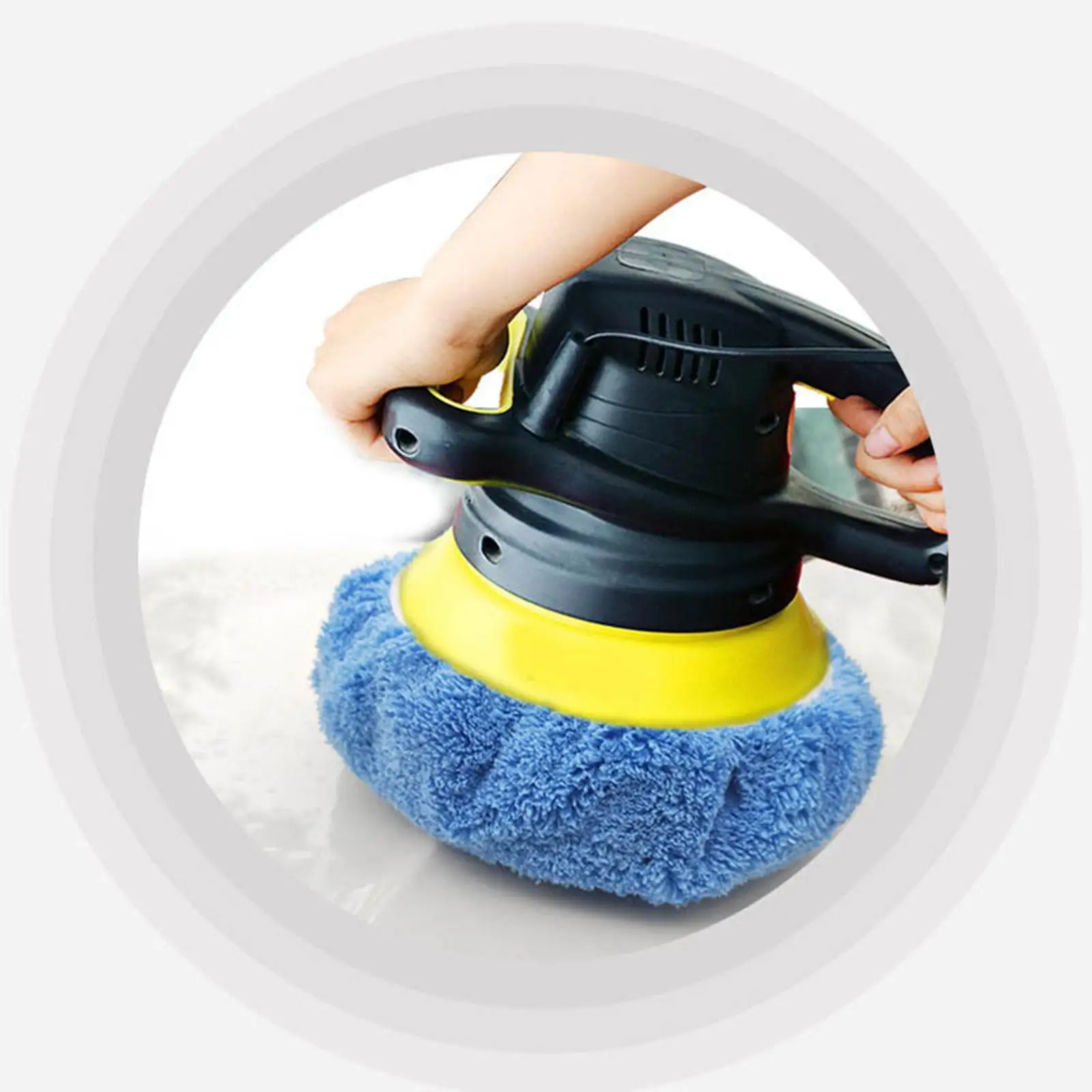 Microfiber Wax Applicator Pads Car Buffing Sponge Polishing Pad for Car Beauty and Home Accessories