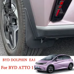 Car Fender Mudguard Mud Flaps For BYD Dolphin BYD ATTO 1 EA1 2023 2024 2025 Guard Splash Flap Car Accessories Blocking Sediment