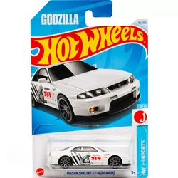 2024 Original Hot Wheels Car Nissan Skyline GT-R(BCNR33) Toys for Boys 1/64 Diecast Alloy Model Vehicle Collection Birthday Gift