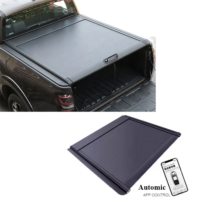 Truck retractable roller shutter lid Pickup bed tonneau cover for ford f150 F-150 dodge ram1500 gmc hilux revo tundra ranger