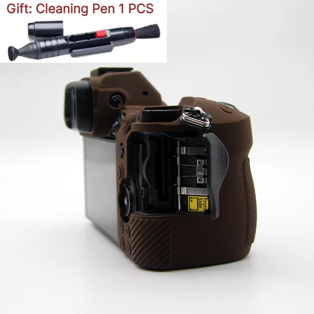 Soft Silicone Armor Skin, For Nikon Z6II Z7II Z5 Camera Protective Silicone Case, Protective cover, +1 PCS Free Cleaning Pen