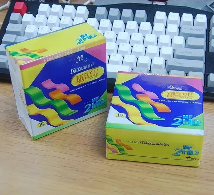 Original importado de EE. UU. para Verbatim 3,5 pulgadas 2HD disquete 1,44 M disco de computadora