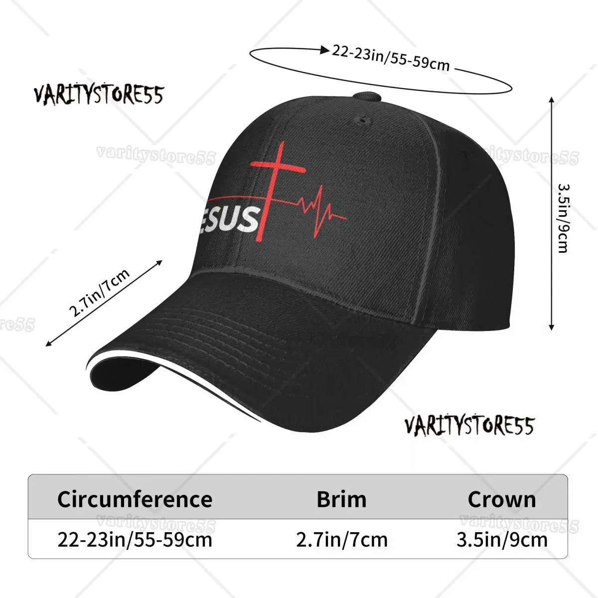 Jesus Saves Baseball Cap Men Hats Women Visor Windproof Snapback Caps