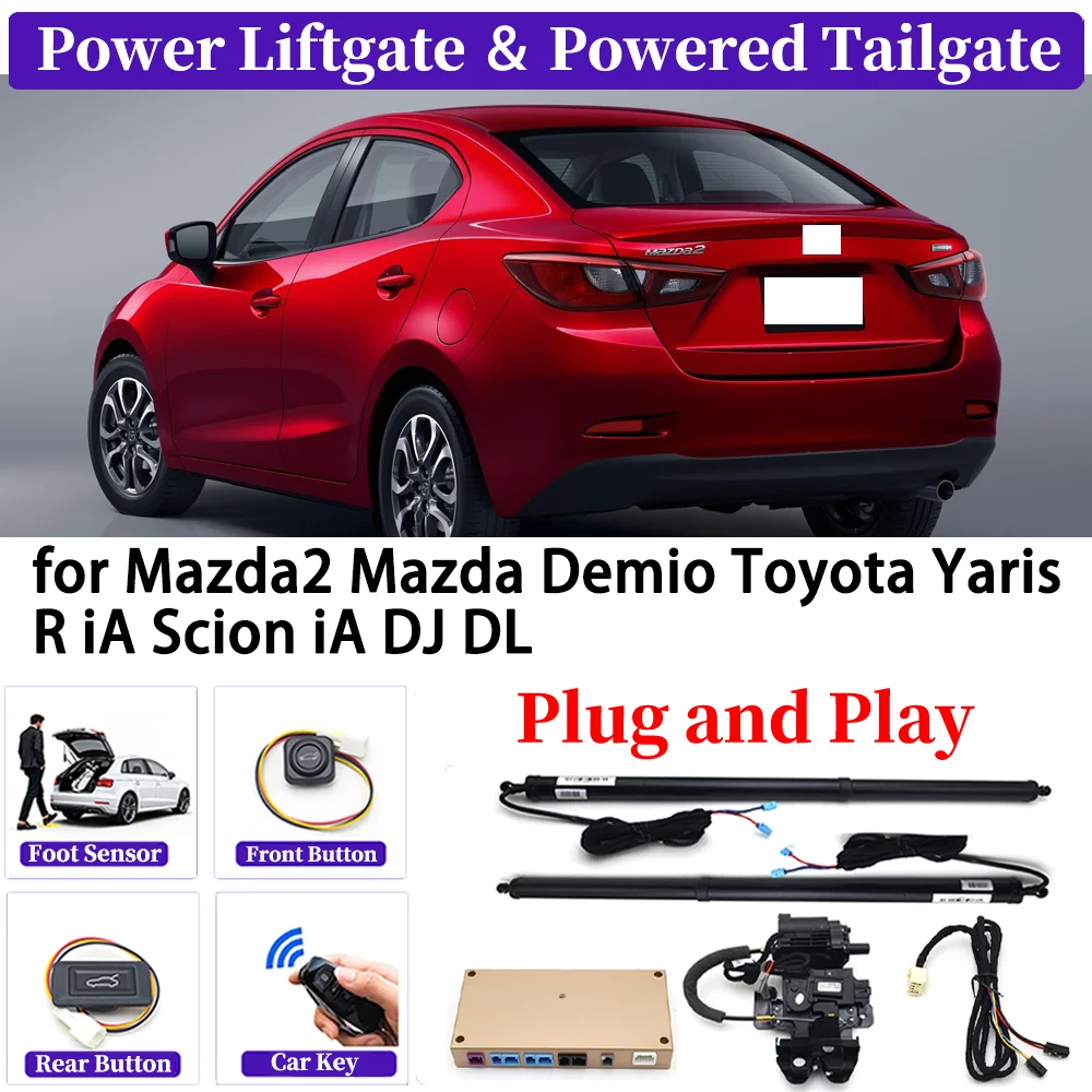 for Mazda2 Mazda Demio Toyota Yaris R iA Scion iA DJ DL Car Automatic Power Liftgate Kit Smart Auto Electric Tailgate System