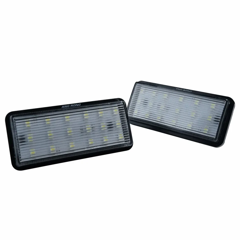 2x LED License Number Plate Light For Toyota Land Cruiser/Prado J100 J120 J200 Reiz/Mark X Lexus LX470 LX570 GX470 Rear Lamp