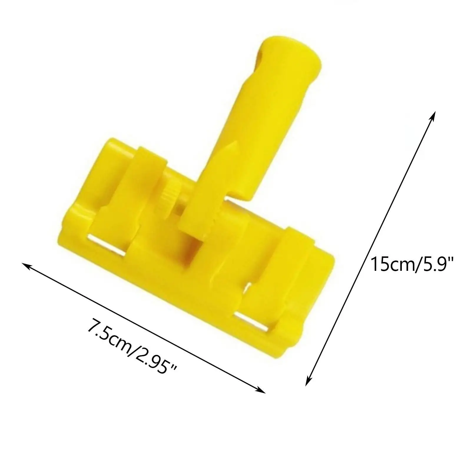 Skimming Blade Handle Adapter Extension Bracket 15x7.5cm Practical Plastic Tool for Drywall Smoothing