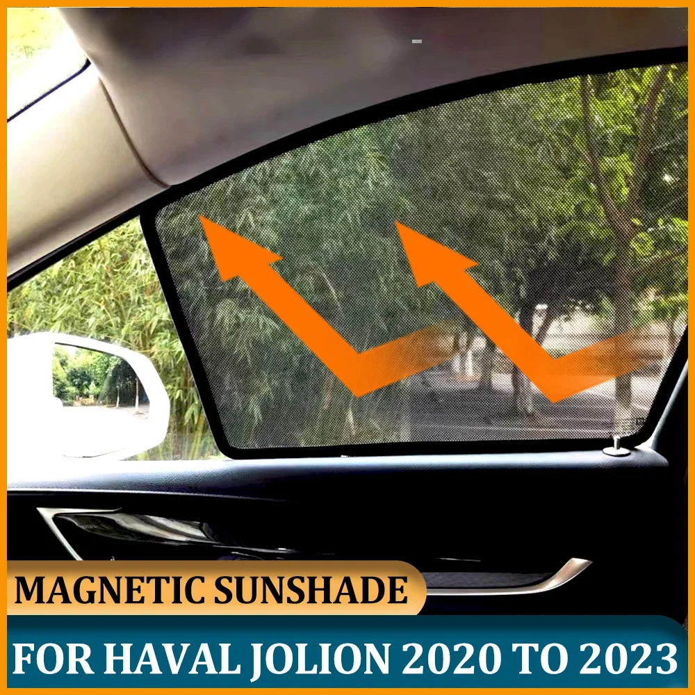 Magnetic Side Window Sunshade For Haval Jolion 2020 2021 Baby Passenger Car Sun Shade Windows Curtain For Haval Jolion 2022 2023