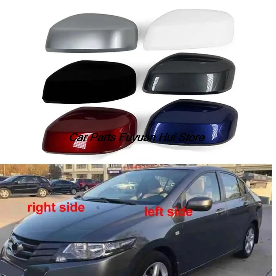 

Для Honda City 2009 2010 2011 2012 2013 2014 автомобильные аксессуары, боковые зеркала, крышка зеркала заднего вида, крышка без типа лампы