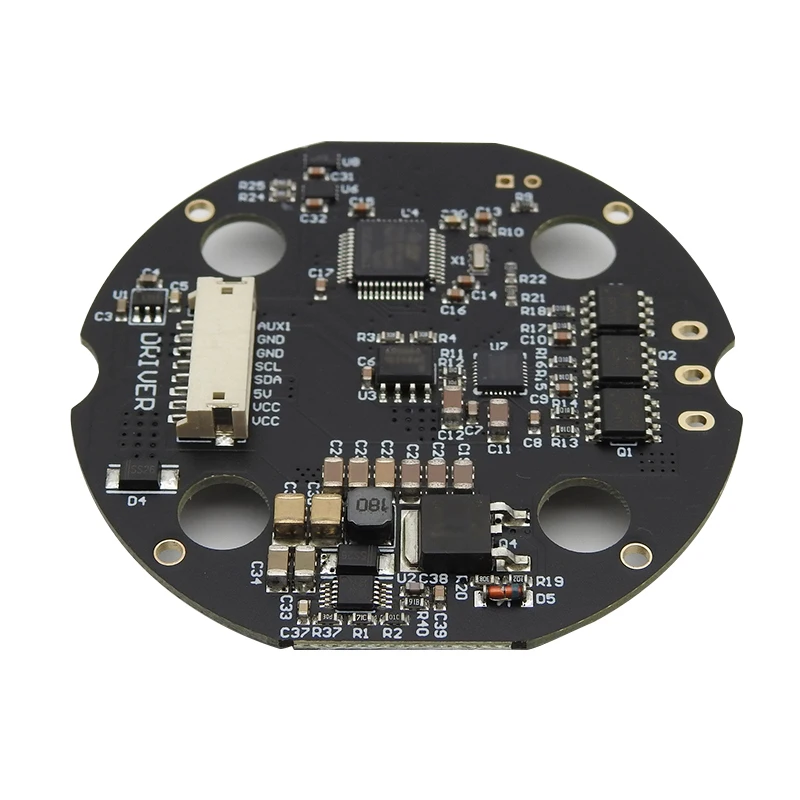 BC70 controlador de inclinación panorámica de dos ejes y tres ejes, adecuado para VR drone pod, plataforma de equipo de rotación de cámara grande