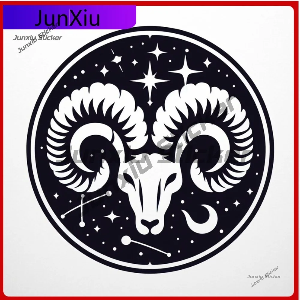 

Cool Zodiac Sign Constellation Sticker Waterproof Vinyl Decal Decoration Scratch Sunproof Outdoor Vehicle Durable Resistant