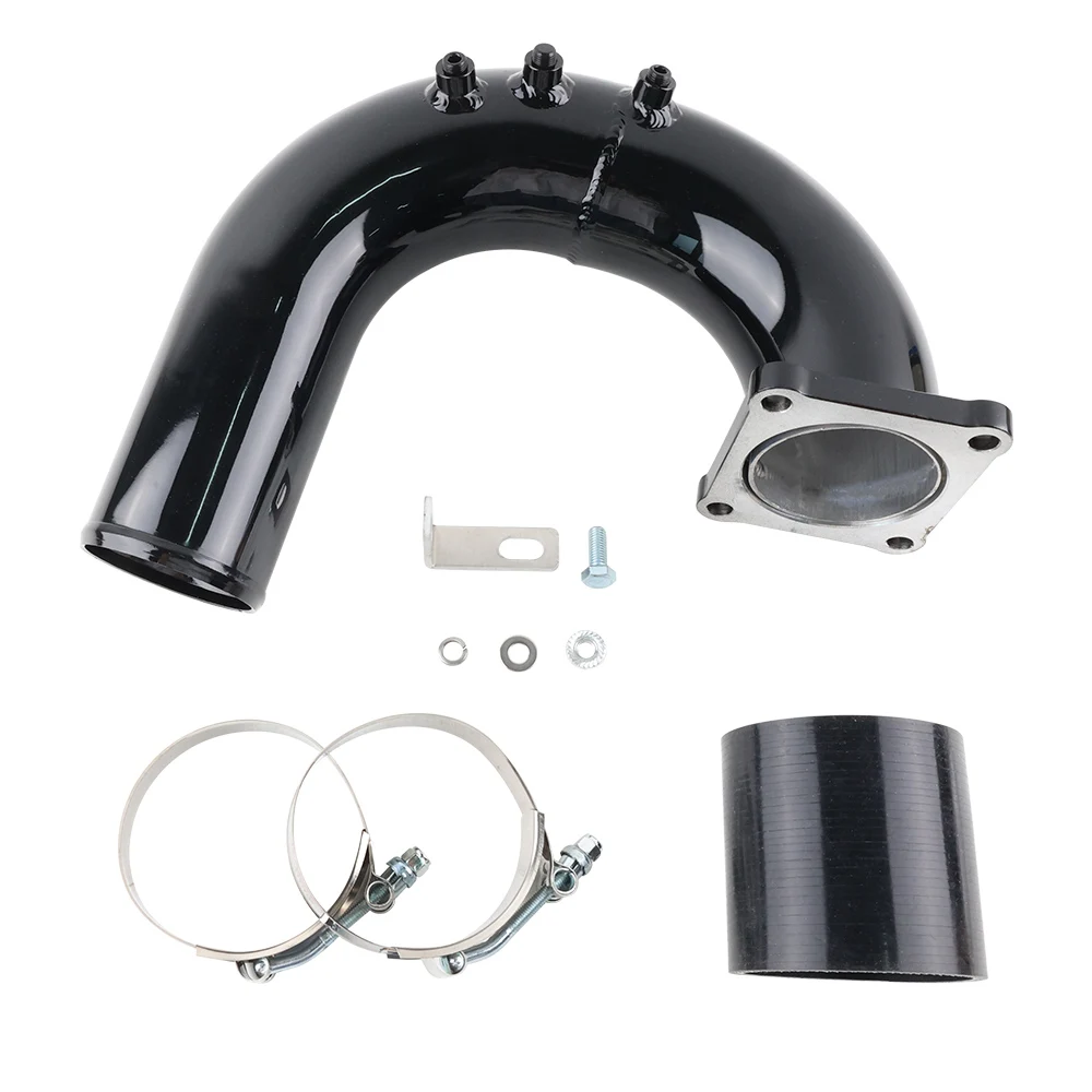 

High Flow Engine Air Intakes Parts Intake Elbow Tube Pipe For 2003-07 Dodge Ram 5.9L Cummins Diesel Black