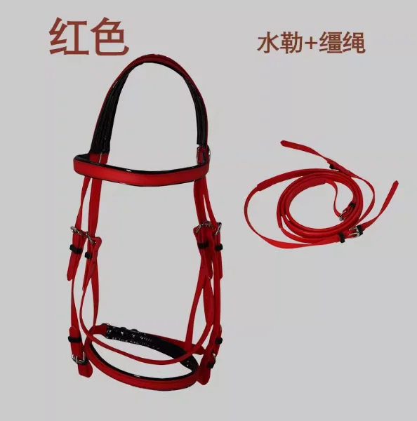 Pferdeausrüstung, Nylonlinie, Leder, multifunktionale Brust, feine Reithalfter
