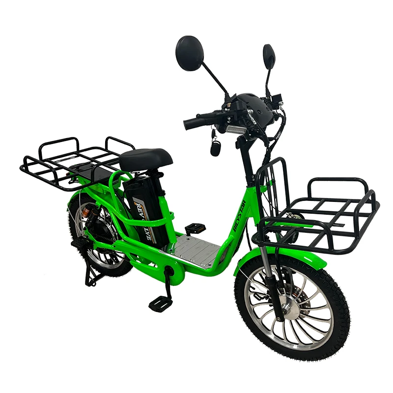

OEM ODM Electric Cargo Bike 48v 750w 30ah Dual Battery Long Range Electric Food Delivery Cargo Bicycle E Bike