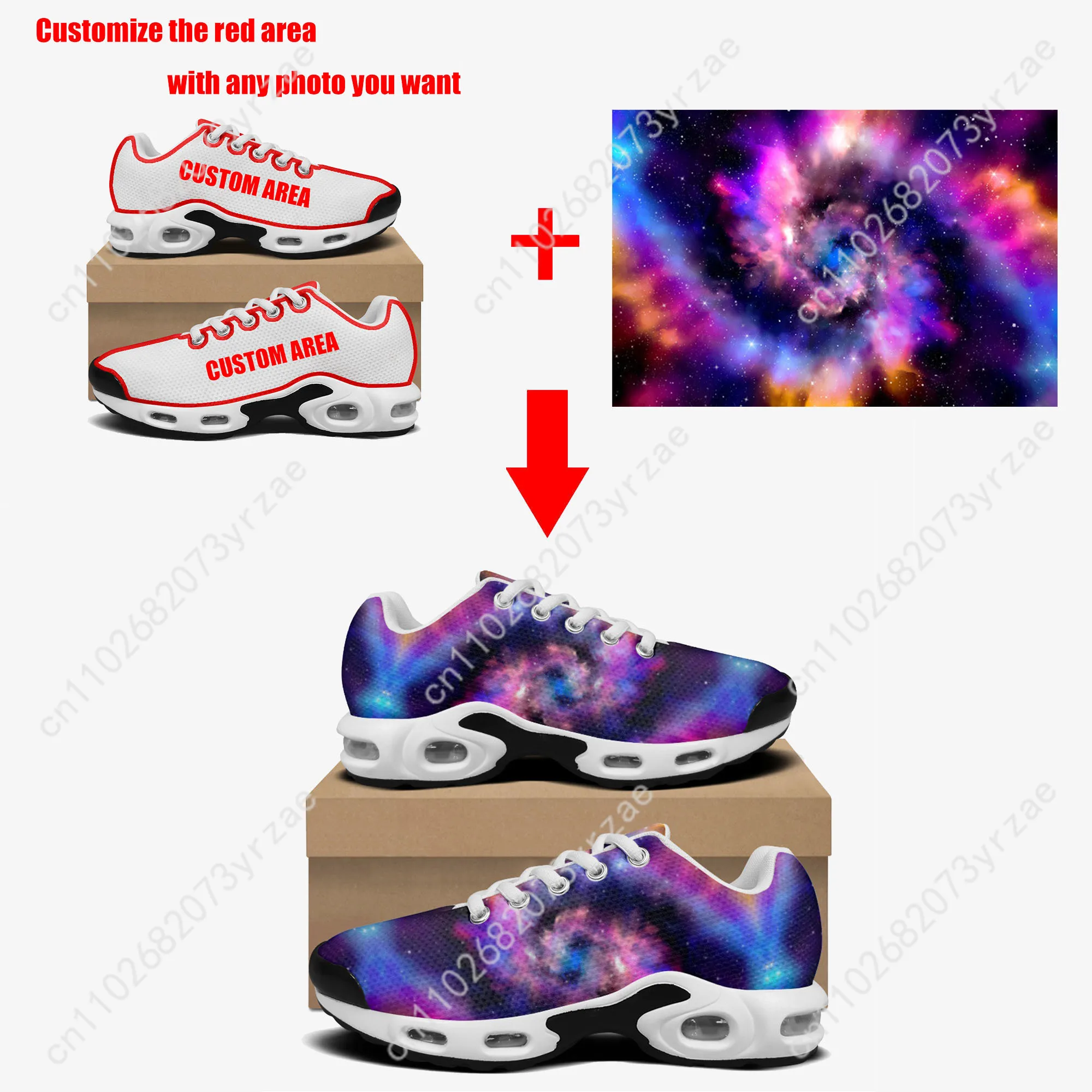 Accept Band Lightweight Sports Shoes Tailor-Made Air Cushion Sneakers Men Women Teenager High Quality Custom Made Couples Shoes