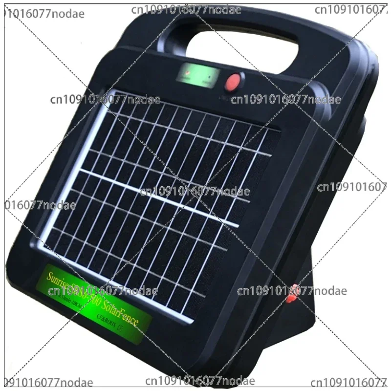 Waterproof Solar And Battery Powered Electric Fence Energizer For Horse