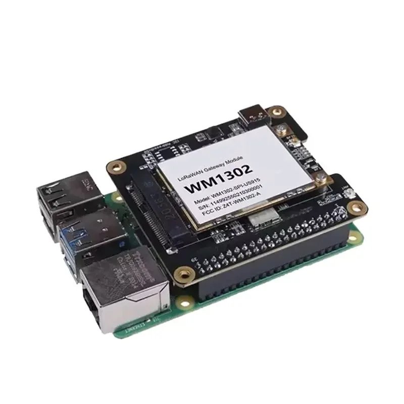 AeroPartsAP-For Raspberry Pi Compatible Lorawan Module WM1302 SX1302 Pi HAT For Lora Applications