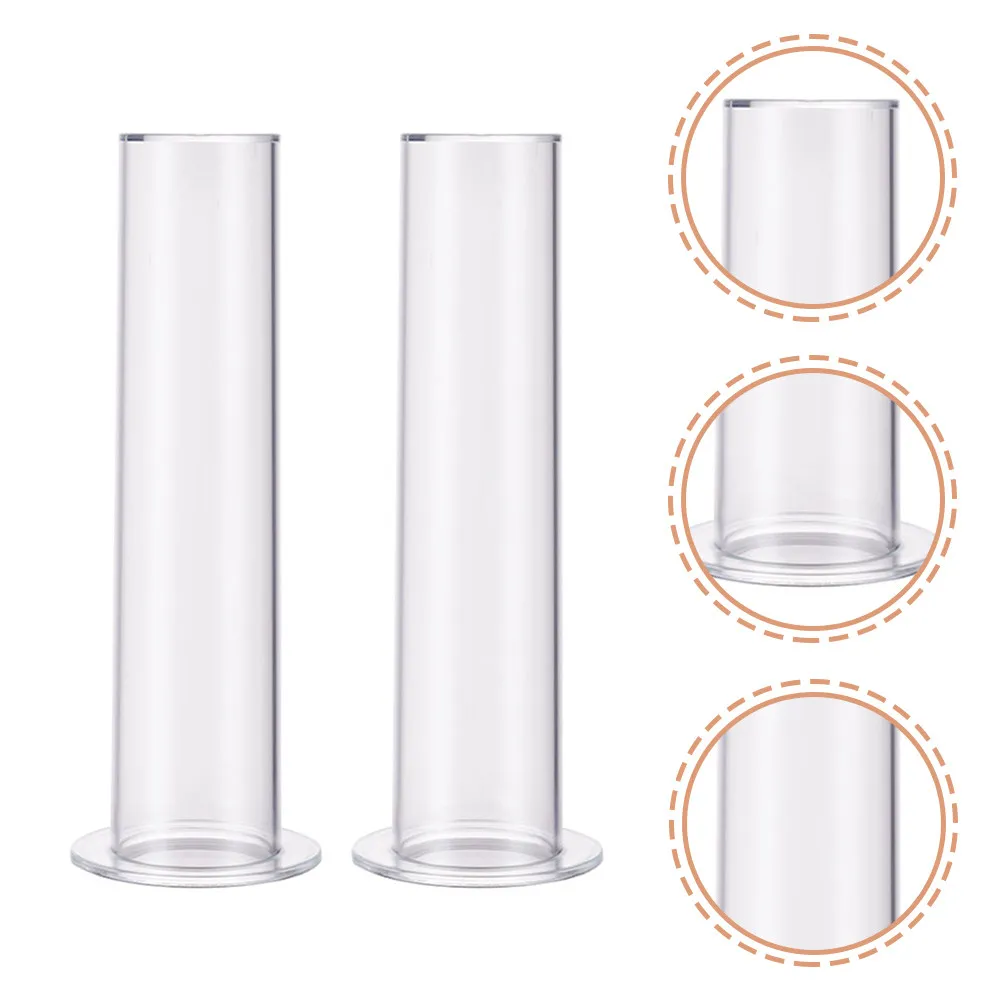 

2Pcs Clear Vertical Tower Hairband Stand Acrylic Headband Organizer Scrunchie Holder for Dressing Table Shop Cabinet