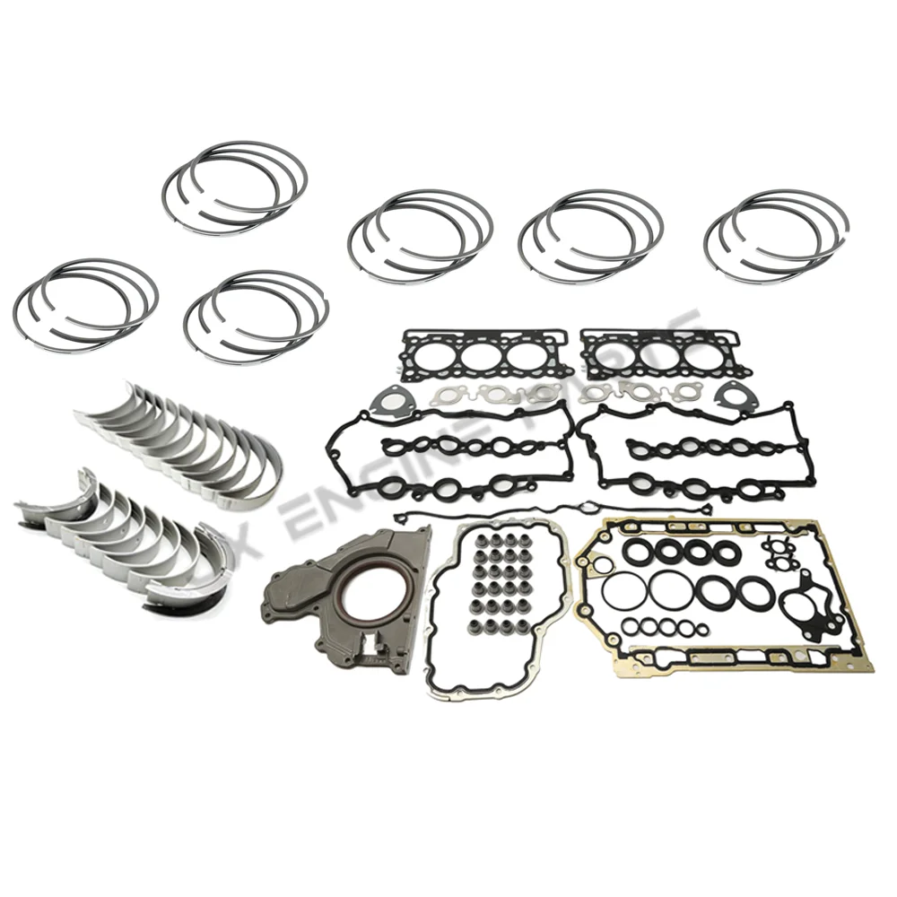 276DT Engine Piston Ring Main Connecting Rod Bearing Gasket Set For Jaguar Land Rover 2.7 Discovery RANGE ROVER TDV6 2.7L 2.7T