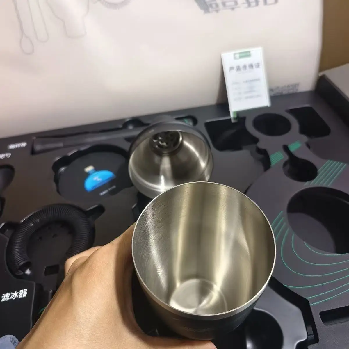 Premium 7-Piece 316 Stainless - đánh giá và giá Boston Shaker Set