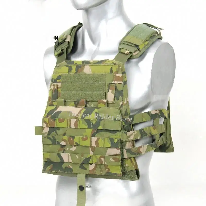 Chaleco táctico AVS camuflaje cinco hojas exterior ligero - imagen 3